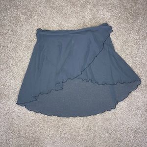 Grey Wear Moi Ballet Wrap Skirt
